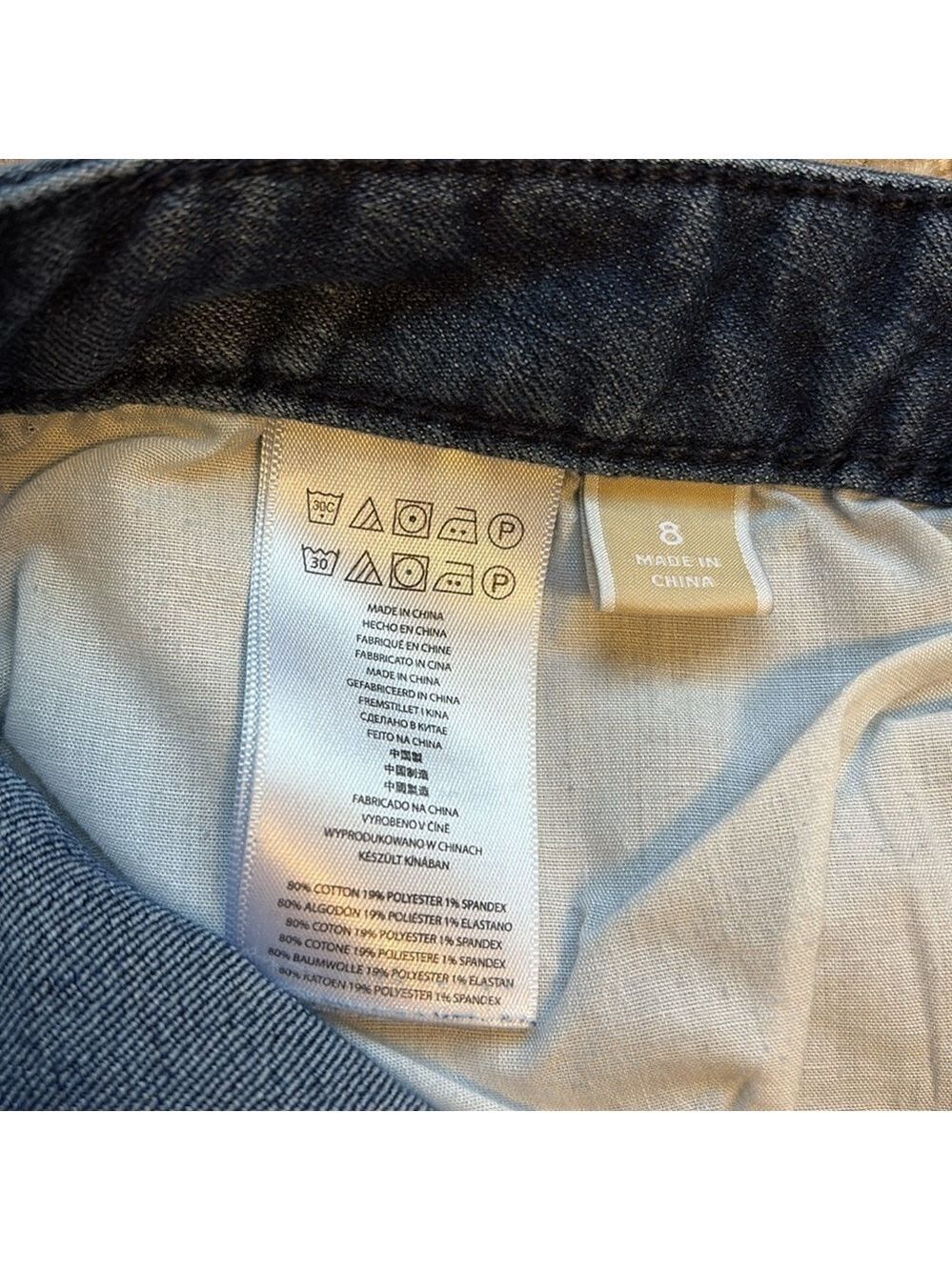 Michael Kors Women’s Jeans Straight Classic Style Blue Size 8 - Picture 5 of 5